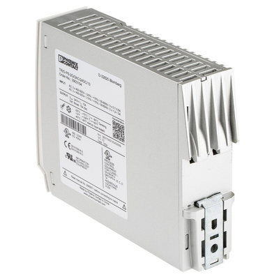 Phoenix Contact TRIO-PS-2G/3AC/24DC/10 Switch Mode DIN Rail Power Supply, 400V ac ac Input, 24V dc dc Output, 10A