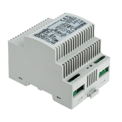 Comatec PSC DIN Rail Power Supply, 230V ac ac Input, 24V dc dc Output, 2A Output, 48W