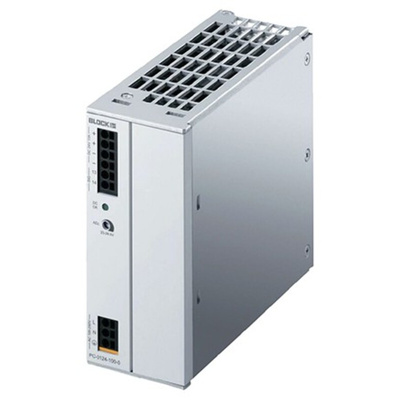 Block PC DIN Rail Power Supply, 85 → 264V ac ac, dc Input, 24V dc dc Output, 10A Output, 240W