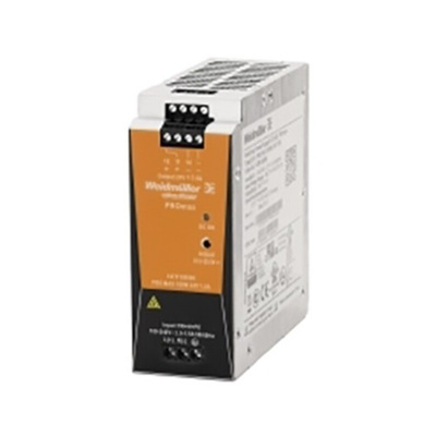 Weidmuller PRO MAX DIN Rail Power Supply, 85 → 277V ac ac, dc Input, 24V dc dc Output, 7.5A Output, 180W