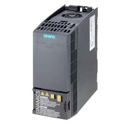 Siemens Inverter Drive, 2.2 kW, 3 Phase, 400 V ac, 5.6 A, SINAMICS G120C Series