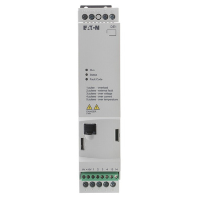 Eaton Variable Speed Starter, 0.75 kW, 1 Phase, 230 V ac, 4.3 A, Series