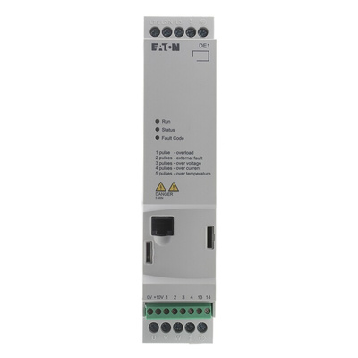 Eaton Variable Speed Starter, 1.5 kW, 3 Phase, 480 V ac, 3.6 A, Series