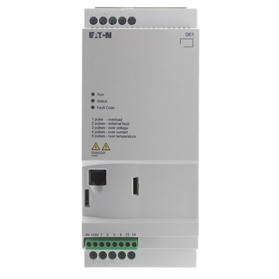 Eaton Variable Speed Starter, 4 kW, 3 Phase, 480 V ac, 8.5 A, Series