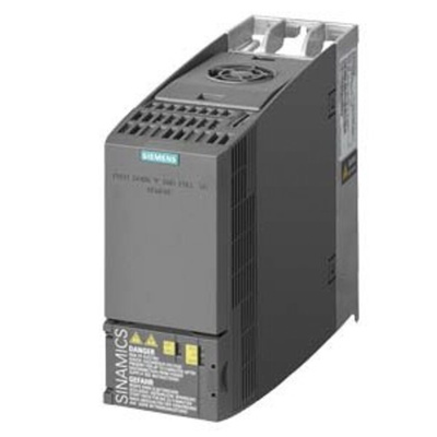 Siemens Inverter Drive, 3 kW, 4 kW, 3 Phase, 400 V ac, 10.6 A, 11.4 A, SINAMICS G120C Series