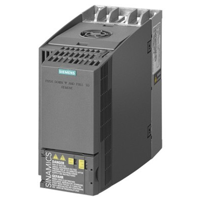 Siemens Inverter Drive, 4 kW, 5.5 kW, 3 Phase, 400 V ac, 12.8 A, 16.5 A, SINAMICS G120C Series