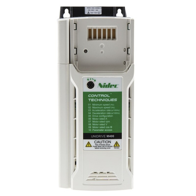 Control Techniques Inverter Drive, 1.1 kW, 1, 3 Phase, 200 → 240 V ac, 5.6 A, M400 Series