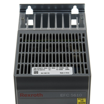 Bosch Rexroth Inverter Drive, 0.4 kW, 3 Phase, 380 V ac, 1.3 A, EFC 5610 Series