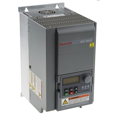 Bosch Rexroth Inverter Drive, 3 kW, 3 Phase, 380 V ac, 7.4 A, EFC 5610 Series