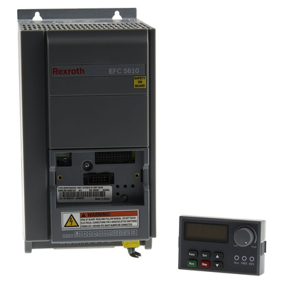 Bosch Rexroth Inverter Drive, 3 kW, 3 Phase, 380 V ac, 7.4 A, EFC 5610 Series