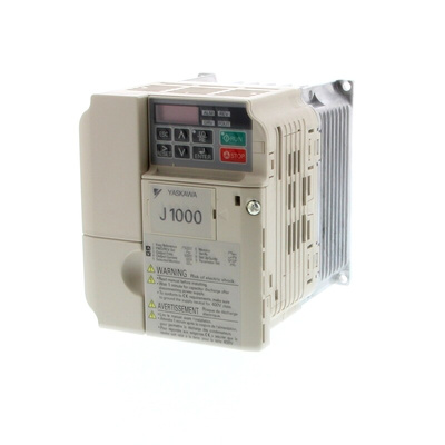 Omron Inverter Drive, 0.37 kW, 3 Phase, 400 V ac, 9.2 A, JZA4 Series