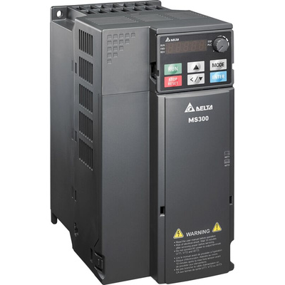 Delta Electronics Inverter Drive, 7.5 kW, 3 Phase, 460 V, 17 A, VFD-MS Series