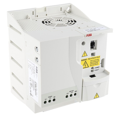 ABB Inverter Drive, 7.5 kW, 3 Phase, 400 V ac, 17.2 A, ACS310 Series
