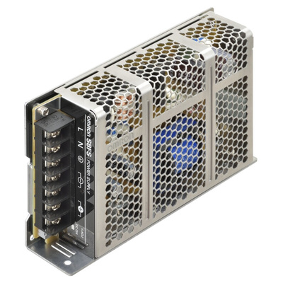 Omron S8FS-C DIN Rail Power Supply, 24V dc dc Output, 4.5A Output, 100W