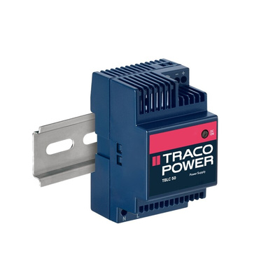 TRACOPOWER TBLC DIN Rail Power Supply, 85 → 264V ac ac Input, 12V dc dc Output, 4A Output, 48W