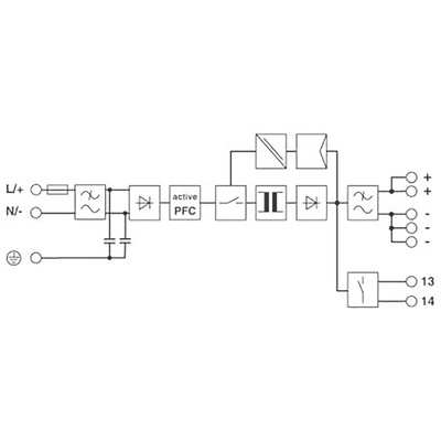 Phoenix Contact TRIO-PS-2G/1AC/48DC/5 Switch Mode DIN Rail Power Supply, 100 → 240V ac ac Input, 48V dc dc