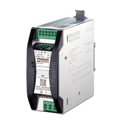 Murrelektronik Limited Emparro Switch Mode DIN Rail Power Supply, 230V ac, 15V dc dc Output, 10A Output, 120W
