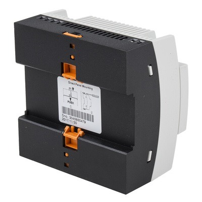 Phoenix Contact STEP-PS/277AC/24DC/3.5 Switch Mode DIN Rail Power Supply, 230V ac ac, dc Input, 24V dc dc Output, 3.5A