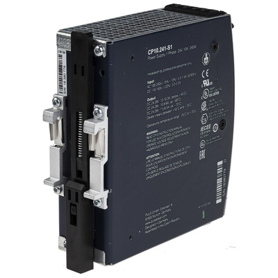 PULS CP DIN Rail Power Supply, 100 → 240V ac ac, dc Input, 24V dc dc Output, 10A Output, 240W