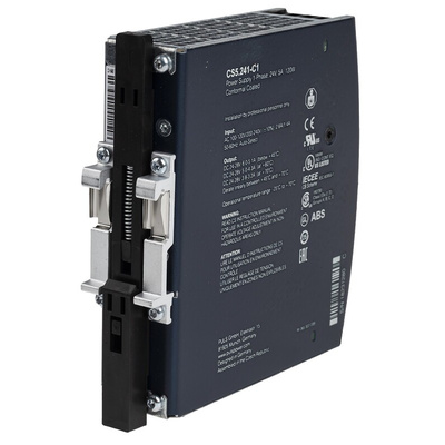 PULS C-Line DIN Rail Power Supply, 100 → 120V ac ac Input, 24V dc dc Output, 5A Output, 120W