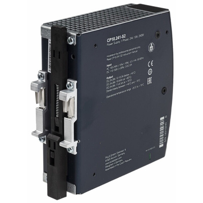 PULS CP DIN Rail Power Supply, 100 → 240V ac ac, dc Input, 24V dc dc Output, 10A Output, 240W