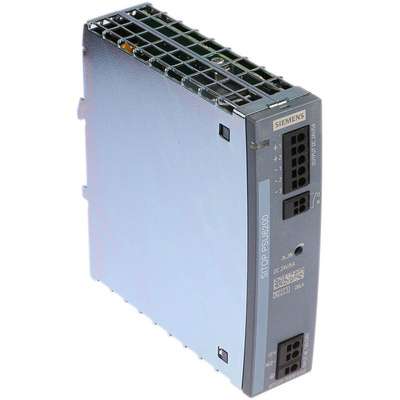 Siemens SITOP PSU6200 Switch Mode DIN Rail Power Supply, 85 → 264V ac ac, dc Input, 24V dc dc Output, 5A Output,