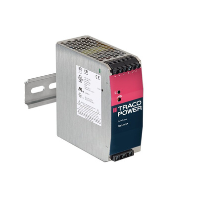 TRACOPOWER TIB 240-EX DIN Rail Power Supply, 85 → 264V ac ac Input, 24V dc dc Output, 10A Output, 240W