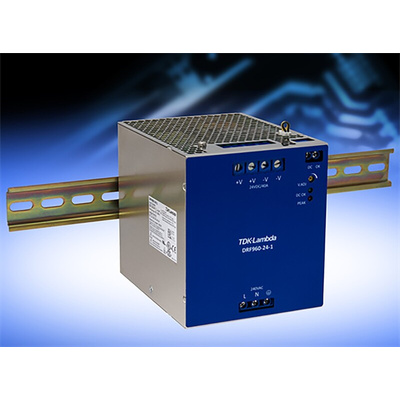TDK-Lambda DRF DIN Rail Power Supply, 180 → 264V ac ac Input, 24V dc dc Output, 40A Output, 960W