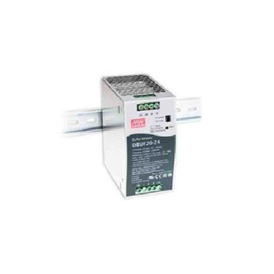 Mean Well DBUF20-24, DIN Rail Power Supply - 24V Input Voltage, 22V Output Voltage, 20A Output Current