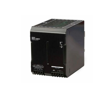 Omron S8VK-T DIN Rail Power Supply, 480V dc Input, 24V dc Output, 20A Output