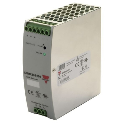 Carlo Gavazzi SP DIN Rail Power Supply, 240V ac ac Input, 24V dc Output, 5A Output