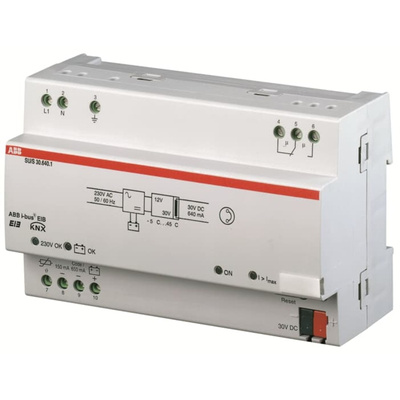 ABB SU DIN Rail Power Supply ac Input, 30V dc Output, 640mA Output