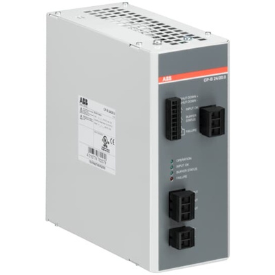 ABB CP DIN Rail Power Supply, 24V dc dc Input, 24V dc dc Output, 20A Output