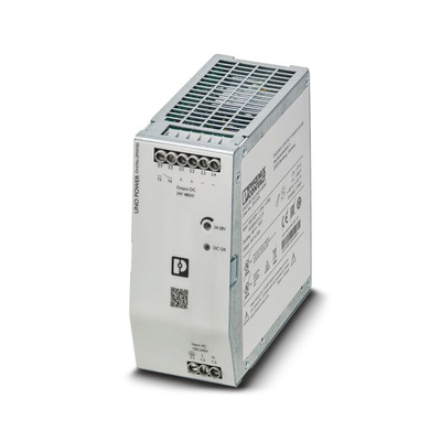 Phoenix Contact UNO2 PSU, 100 → 240V ac Input, 24V dc Output, 20A Output