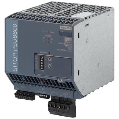 Siemens SITOP PSU, 400 → 500V ac ac Input, 24V dc dc Output, 40A Output, 960W