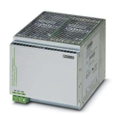 Phoenix Contact UPS-CAP/24DC/20A/20KJ Energy Storage Device DIN Rail Power Supply, 24V dc dc Input, 24V dc dc Output,