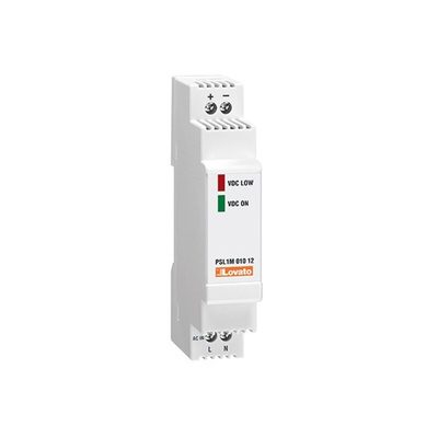 Lovato PSE1 DIN Rail Power Supply, 100 → 240V ac ac Input, 12V dc dc Output, 830mA Output, 10W