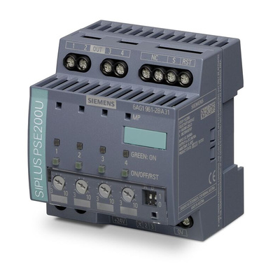 Siemens 6AG19 DIN Rail Power Supply, 24V dc Input, 24V dc Output, 3A Output