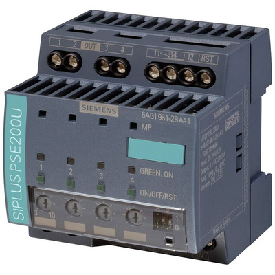 Siemens 6AG19 DIN Rail Power Supply, 24V dc Input, 24V dc Output, 10A Output