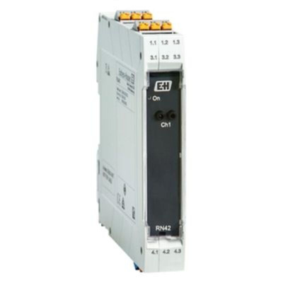 Endress+Hauser RN42 Active Barrier, Wide Range Power Supply DIN Rail Power Supply, 17.5V dc Output, 20mA Output, 1.6W