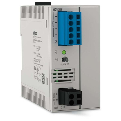 Wago 787 Switch Mode Switching Power Supply, 230V ac ac Input, 12V dc dc Output, 4A Output, 48W