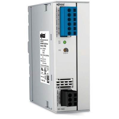 Wago 787 Switch Mode Switching Power Supply, 230V ac ac Input, 24V dc dc Output, 5A Output, 120W