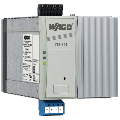 Wago 787 Switch Mode Switching Power Supply, 480V ac ac Input, 24V dc dc Output, 40A Output, 960W