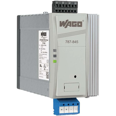 Wago 787 Switch Mode Switching Power Supply, 480V ac ac Input, 48V dc dc Output, 10A Output, 480W
