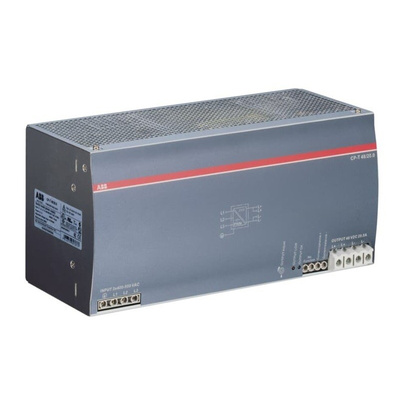 ABB CP-T Switch Mode DIN Rail Power Supply, 340 → 575V ac ac, dc Input, 48V dc dc Output, 20A Output, 960W