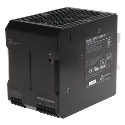 Omron S8VK-G Switch Mode DIN Rail Power Supply, 85 → 264V ac ac, dc Input, 48V dc dc Output, 10A Output, 480W