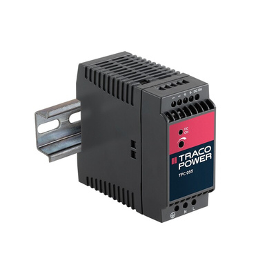 TRACOPOWER TPC DIN Rail Power Supply, 85 → 264V ac ac, dc Input, 12V dc dc Output, 3.5A Output, 42W