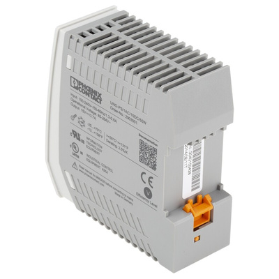 Phoenix Contact UNO-PS/1AC/15DC/ 55W Switch Mode DIN Rail Power Supply, 85 → 264V ac ac Input, 15V dc dc Output,