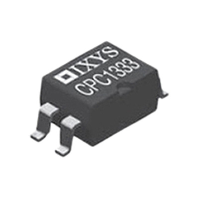 IXYS 130 mA rms/mA dc SP-NC Solid State Relay, DC, Surface Mount, MOSFET