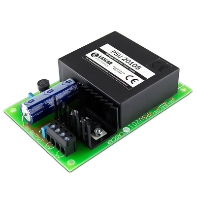 Lascar Open Frame Linear Power Supply, 250V ac Input, 4.75 → 5.25V dc Output, 1A Output